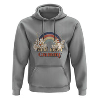 Grandma Hoodie Most Loved Grammy Retro Groovy - Wonder Print Shop