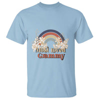 Grandma T Shirt Most Loved Grammy Retro Groovy - Wonder Print Shop