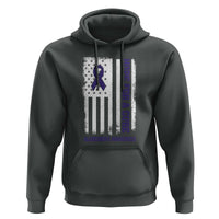 Alzheimer's Awareness Hoodie Hope For A Cure Alzheimer's Supporter - Wonder Print Shop