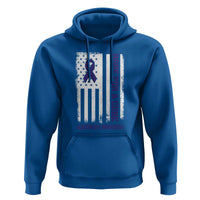 Alzheimer's Awareness Hoodie Hope For A Cure Alzheimer's Supporter - Wonder Print Shop