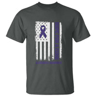 Alzheimer's Awareness T Shirt Hope For A Cure Alzheimer's Supporter - Wonder Print Shop