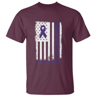 Alzheimer's Awareness T Shirt Hope For A Cure Alzheimer's Supporter - Wonder Print Shop