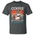 Funny Cat Coffee T Shirt Because Murder Is Wrong Coffee Cup - Wonder Print Shop