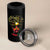 Camo African American Women Juneteenth Celebrating Black Freedom Day 4 in 1 Can Cooler Tumbler