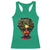 Camo African American Women Juneteenth Celebrating Black Freedom Day Racerback Tank Top