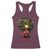 Camo African American Women Juneteenth Celebrating Black Freedom Day Racerback Tank Top