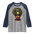 Camo African American Women Juneteenth Celebrating Black Freedom Day Raglan Shirt