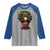 Camo African American Women Juneteenth Celebrating Black Freedom Day Raglan Shirt