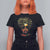 Camo African American Women Juneteenth Celebrating Black Freedom Day T Shirt For Women