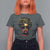 Camo African American Women Juneteenth Celebrating Black Freedom Day T Shirt For Women