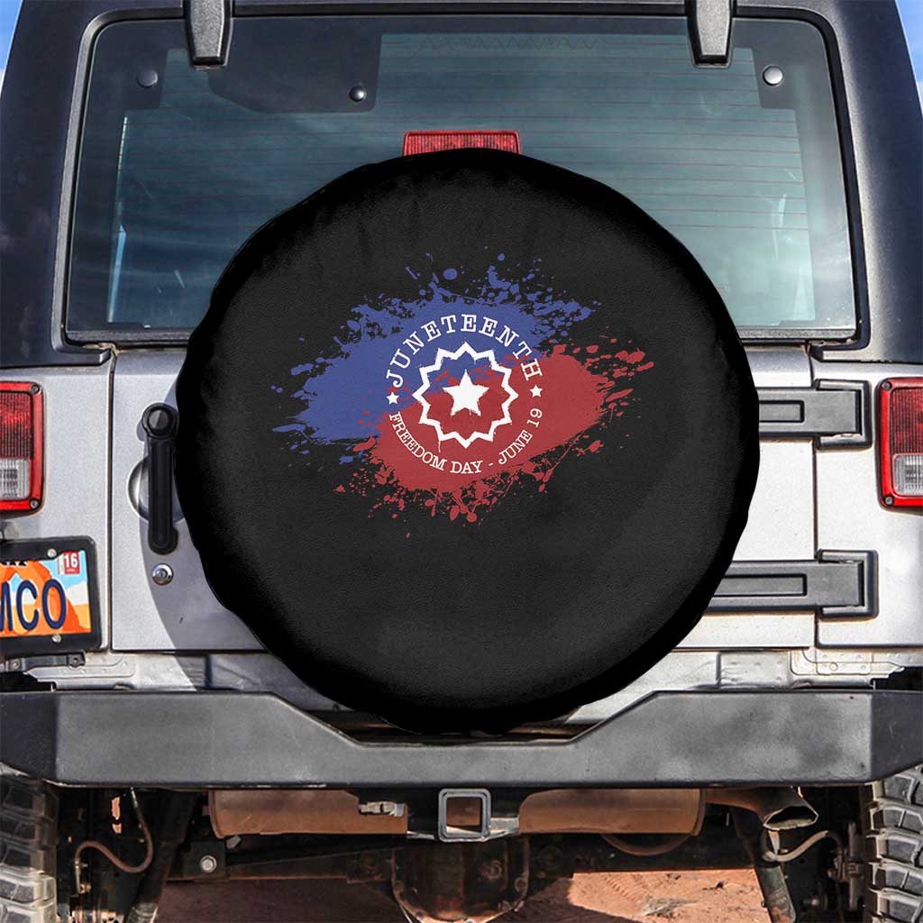 Juneteenth Freedom Day June 19 1865 Spare Tire Cover Juneteenth Flag