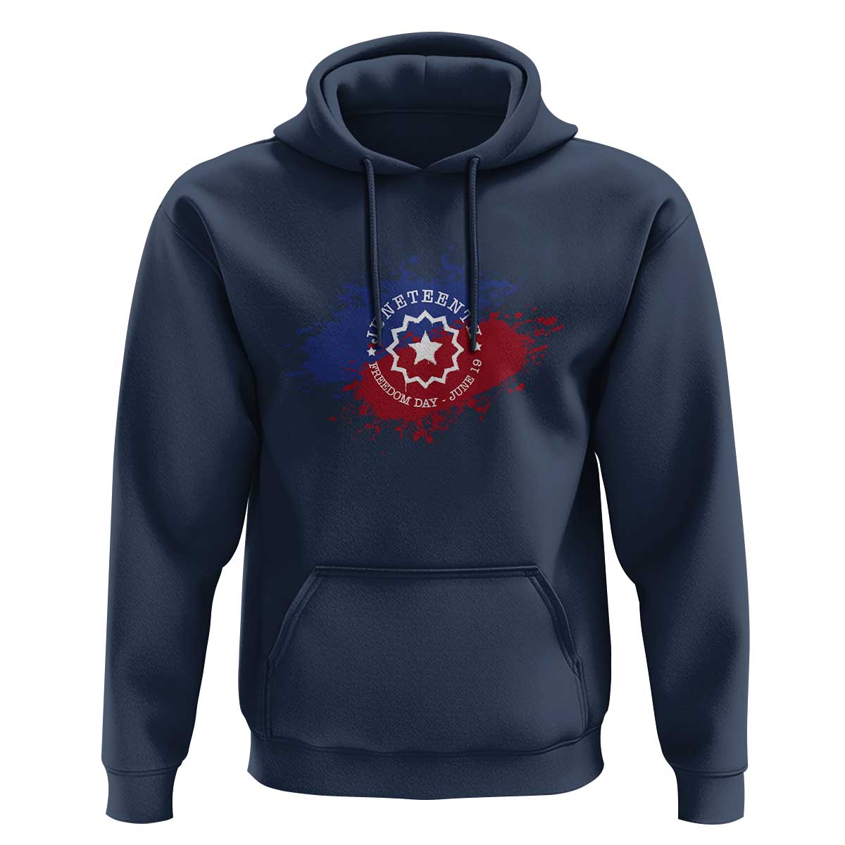 Juneteenth Freedom Day June 19 1865 Hoodie Juneteenth Flag