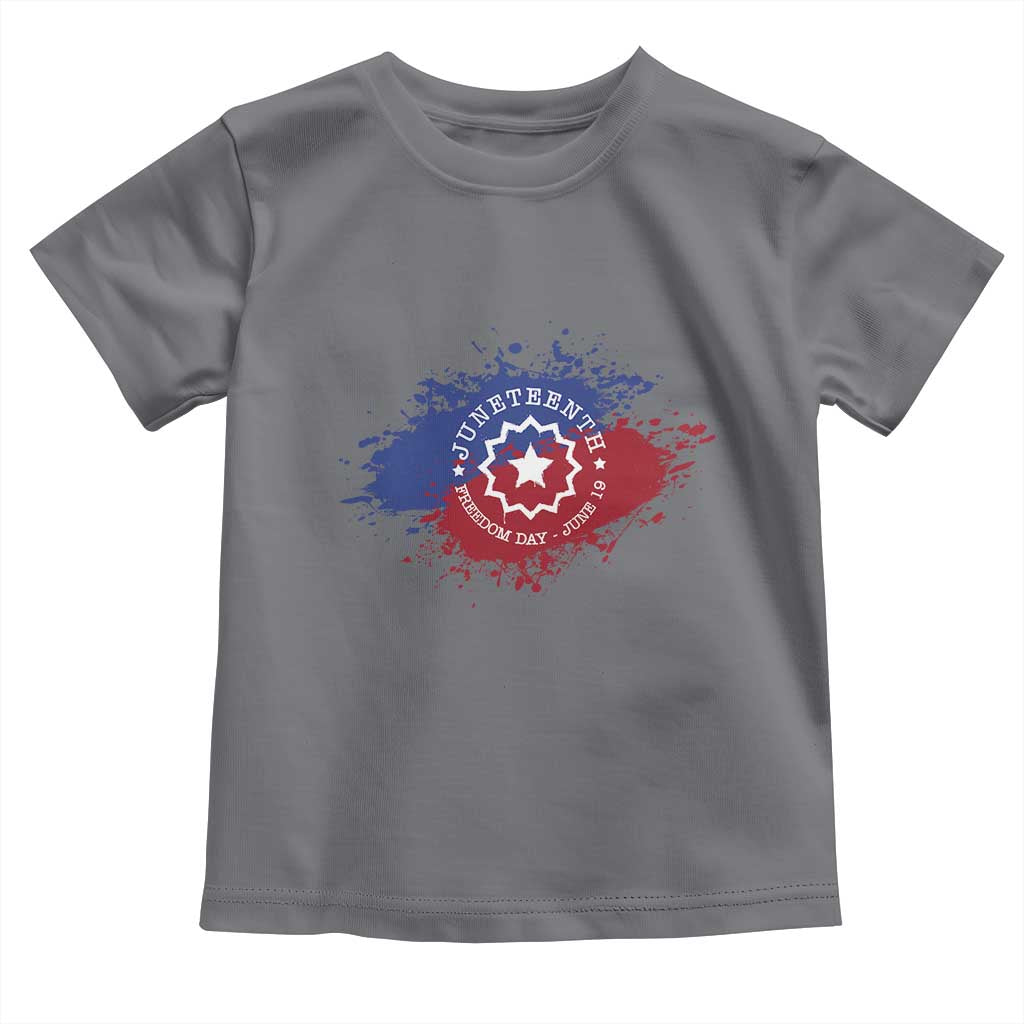 Juneteenth Freedom Day June 19 1865 Toddler T Shirt Juneteenth Flag