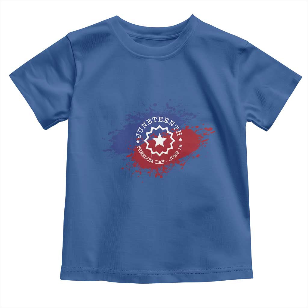 Juneteenth Freedom Day June 19 1865 Toddler T Shirt Juneteenth Flag