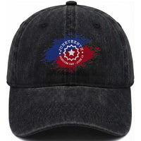 Juneteenth Freedom Day June 19 1865 Washed Cotton Baseball Cap Juneteenth Flag