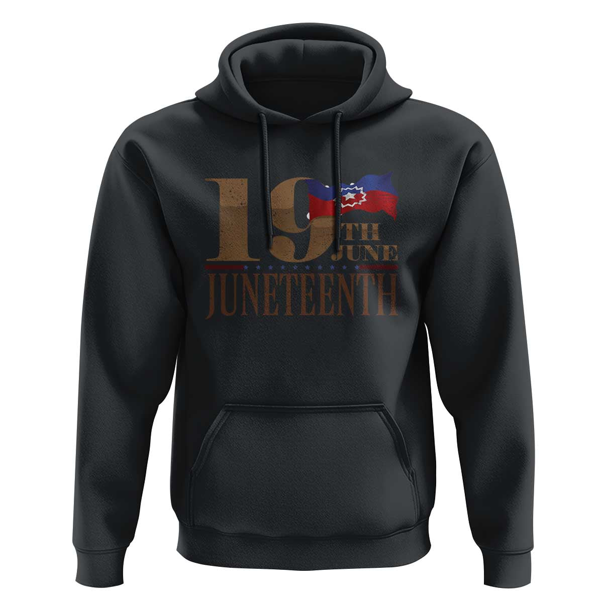 19th June Juneteenth Freedom Day Hoodie Juneteenth Flag