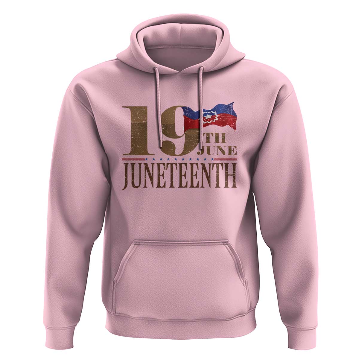 19th June Juneteenth Freedom Day Hoodie Juneteenth Flag
