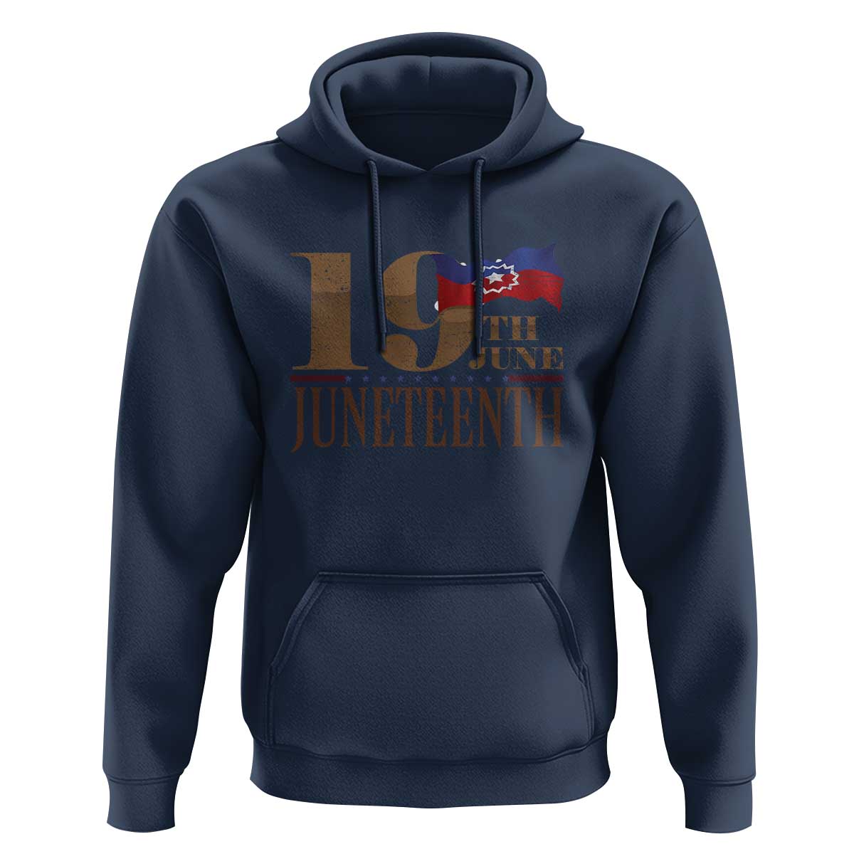 19th June Juneteenth Freedom Day Hoodie Juneteenth Flag