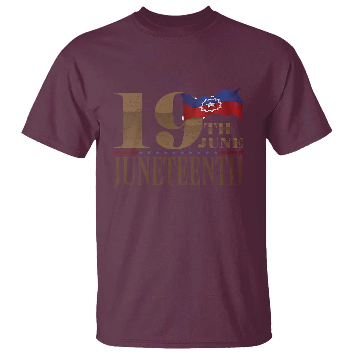 19th June Juneteenth Freedom Day T Shirt Juneteenth Flag