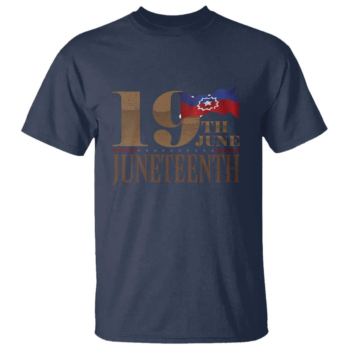 19th June Juneteenth Freedom Day T Shirt Juneteenth Flag