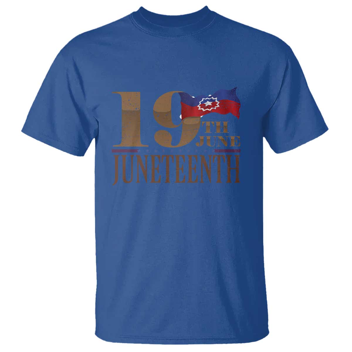 19th June Juneteenth Freedom Day T Shirt Juneteenth Flag