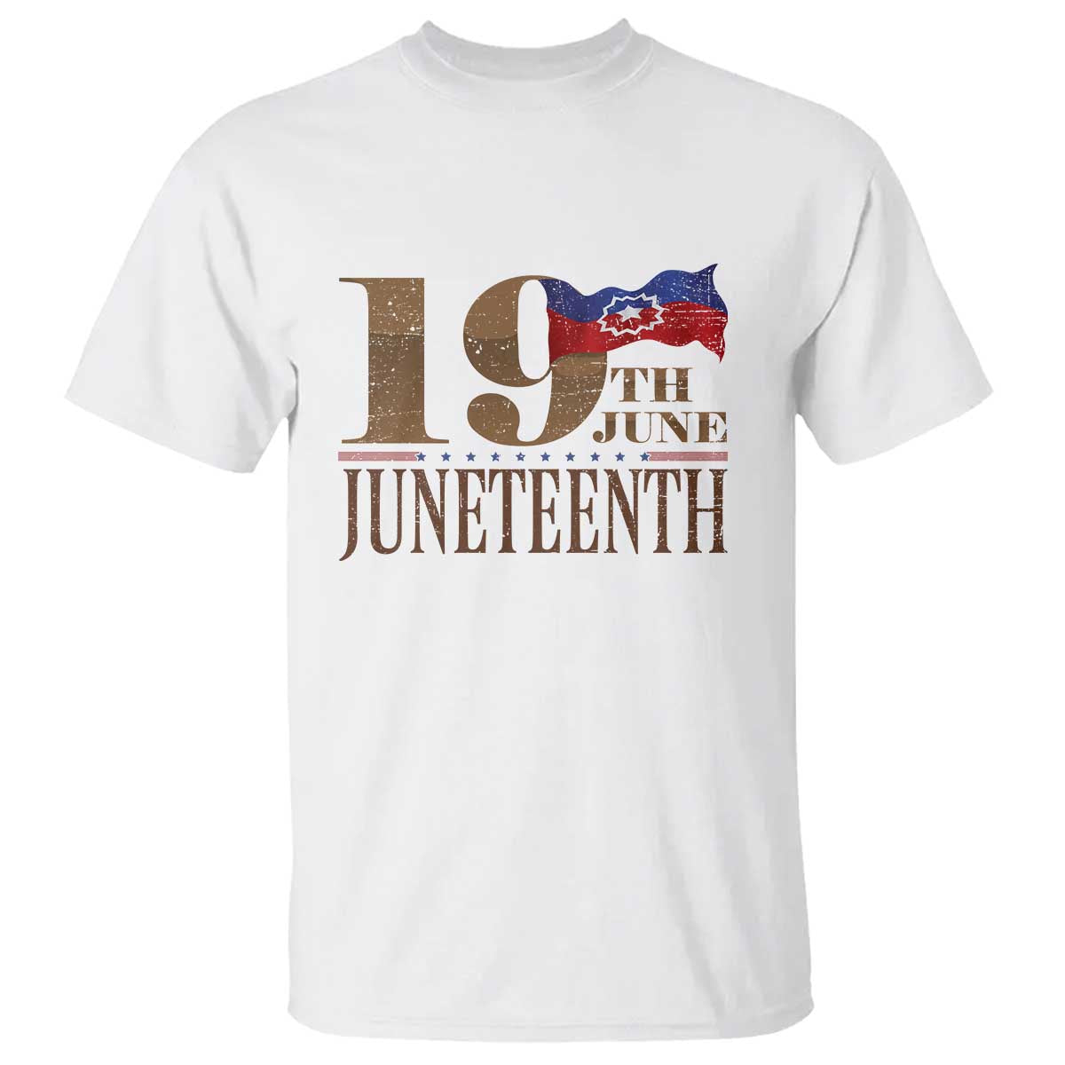 19th June Juneteenth Freedom Day T Shirt Juneteenth Flag