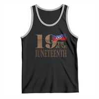 19th June Juneteenth Freedom Day Tank Top Juneteenth Flag