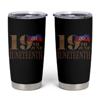 19th June Juneteenth Freedom Day Tumbler Cup Juneteenth Flag
