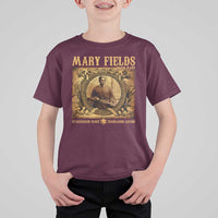 Mary Fields T Shirt For Kid Stagecoach Mary Trailblazing Legend Black Cowgirl