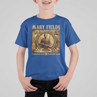 Mary Fields T Shirt For Kid Stagecoach Mary Trailblazing Legend Black Cowgirl