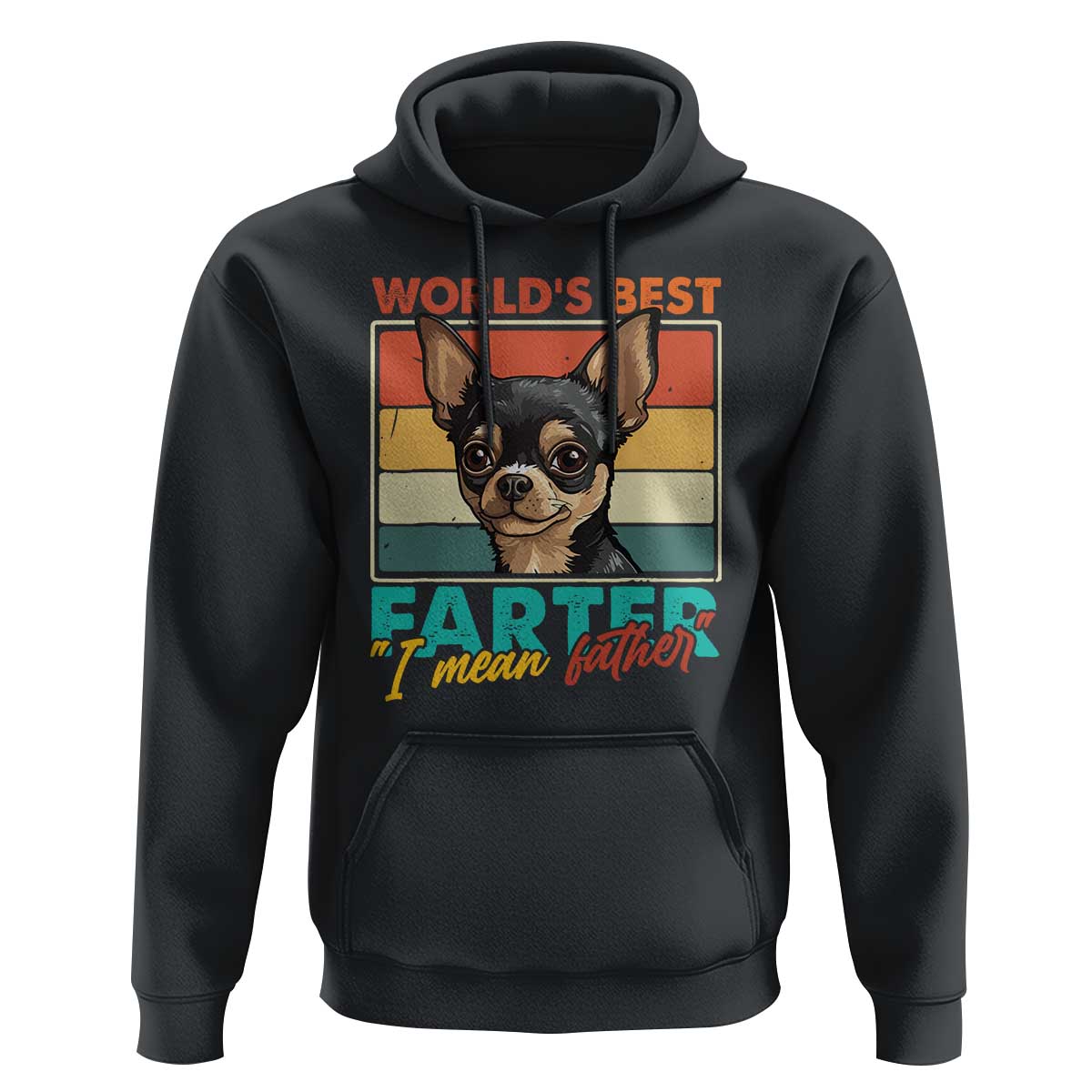 Funny World's Best Farter I Mean Father Hoodie Dog Dad