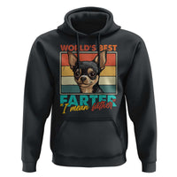 Funny World's Best Farter I Mean Father Hoodie Dog Dad