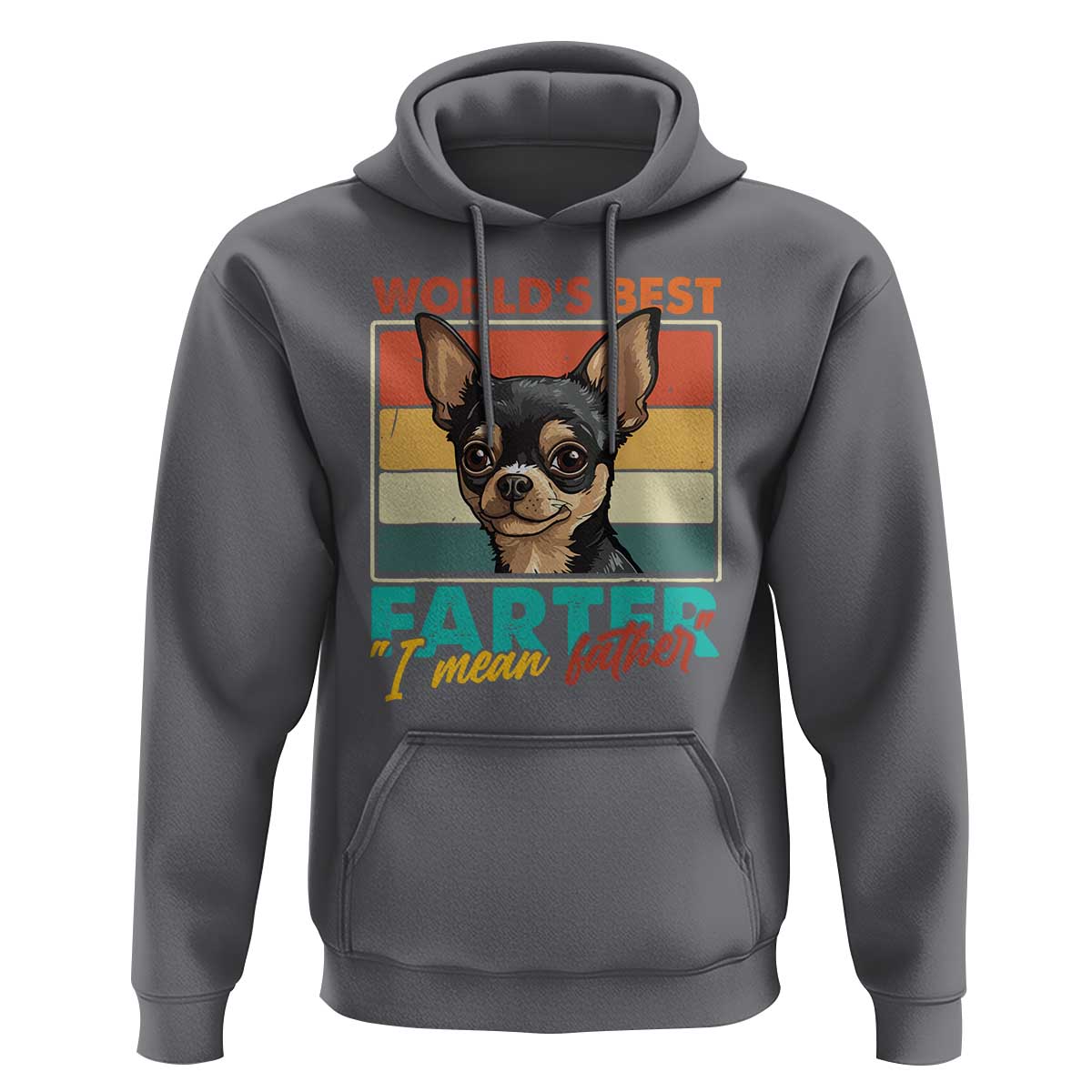 Funny World's Best Farter I Mean Father Hoodie Dog Dad