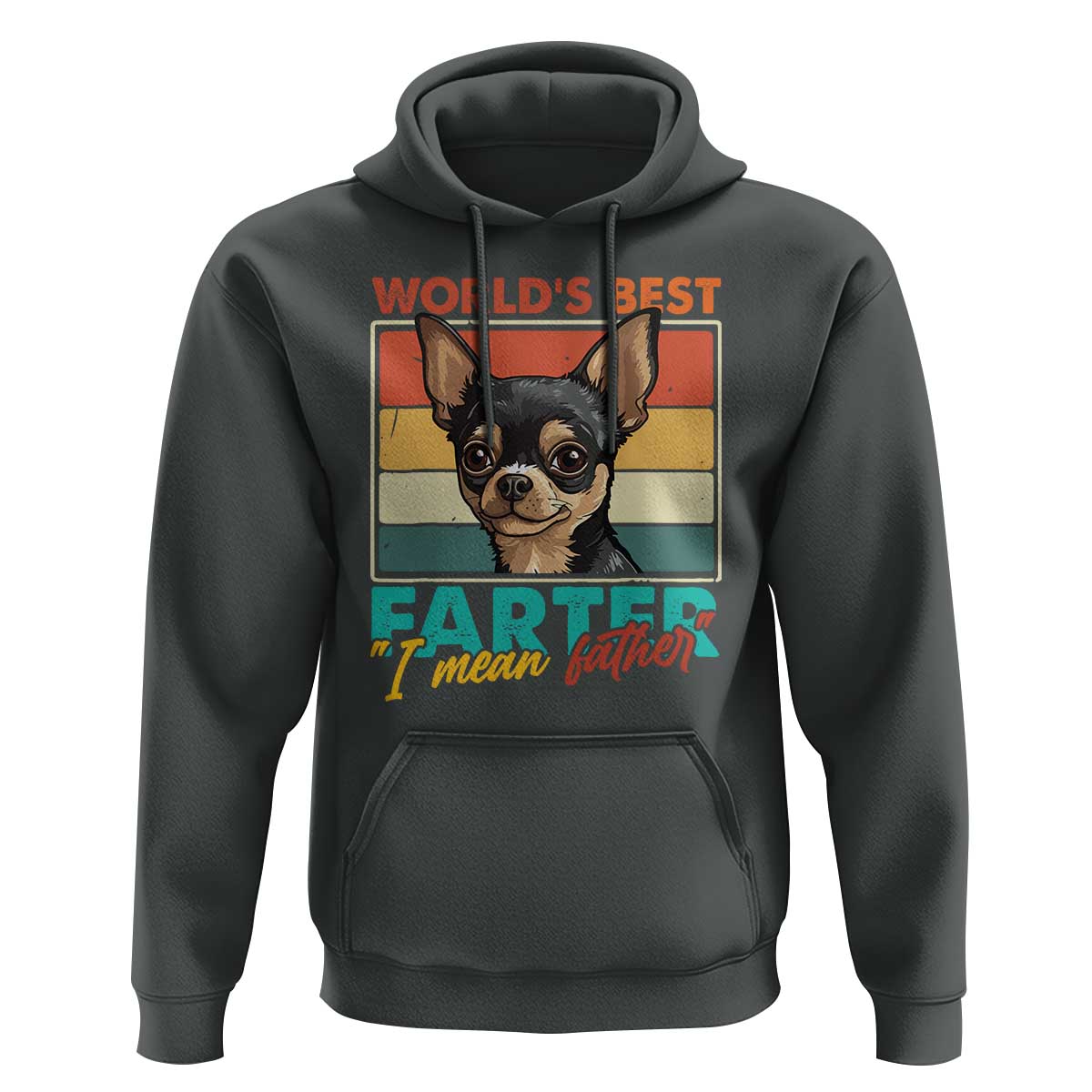 Funny World's Best Farter I Mean Father Hoodie Dog Dad
