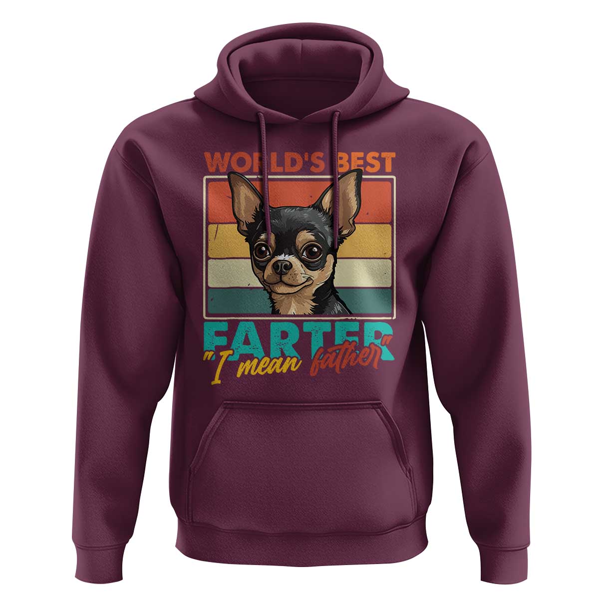 Funny World's Best Farter I Mean Father Hoodie Dog Dad