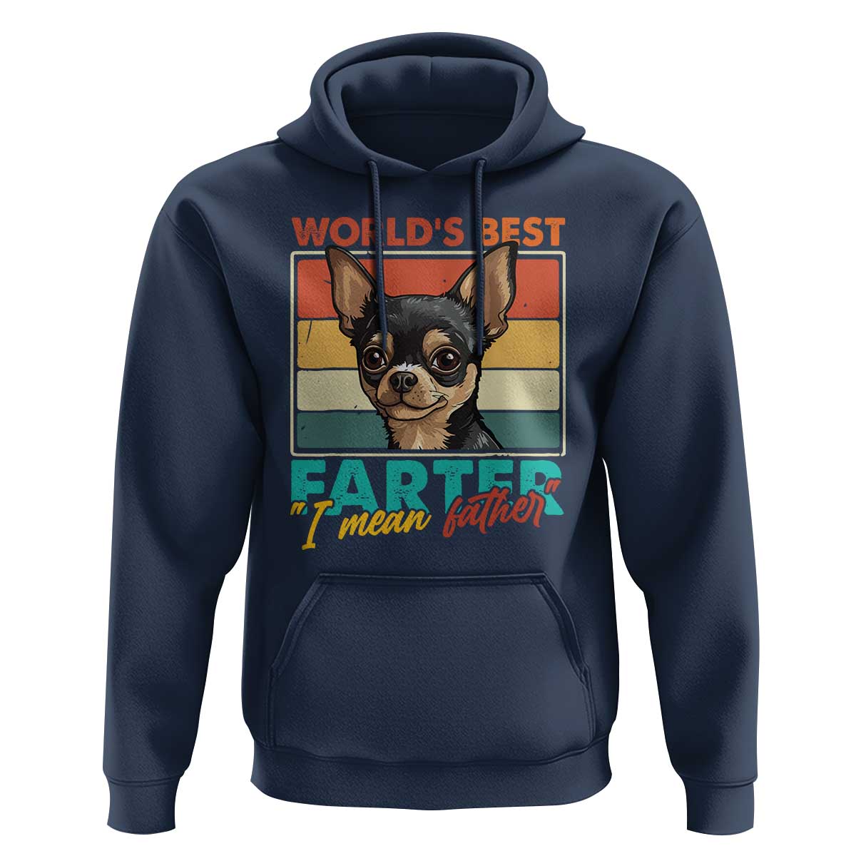 Funny World's Best Farter I Mean Father Hoodie Dog Dad