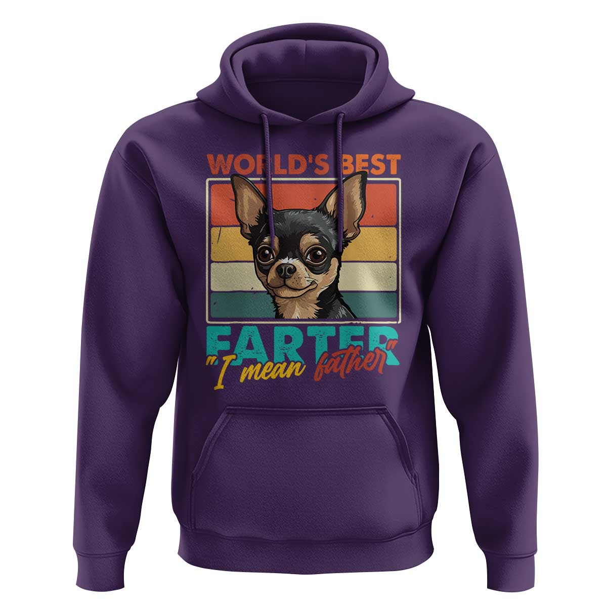 Funny World's Best Farter I Mean Father Hoodie Dog Dad