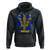 Proud Barbados Bajan Barbadian Flag Roots Hoodie