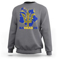 Proud Barbados Bajan Barbadian Flag Roots Sweatshirt