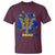 Proud Barbados Bajan Barbadian Flag Roots T Shirt