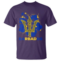 Proud Barbados Bajan Barbadian Flag Roots T Shirt