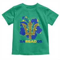 Proud Barbados Bajan Barbadian Flag Roots Toddler T Shirt