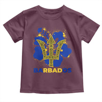Proud Barbados Bajan Barbadian Flag Roots Toddler T Shirt