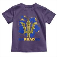 Proud Barbados Bajan Barbadian Flag Roots Toddler T Shirt