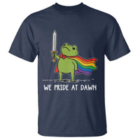 We Pride At Dawn T Shirt Funny LGBT Frog Rainbow Pride Month