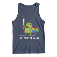 We Pride At Dawn Tank Top Funny LGBT Frog Rainbow Pride Month