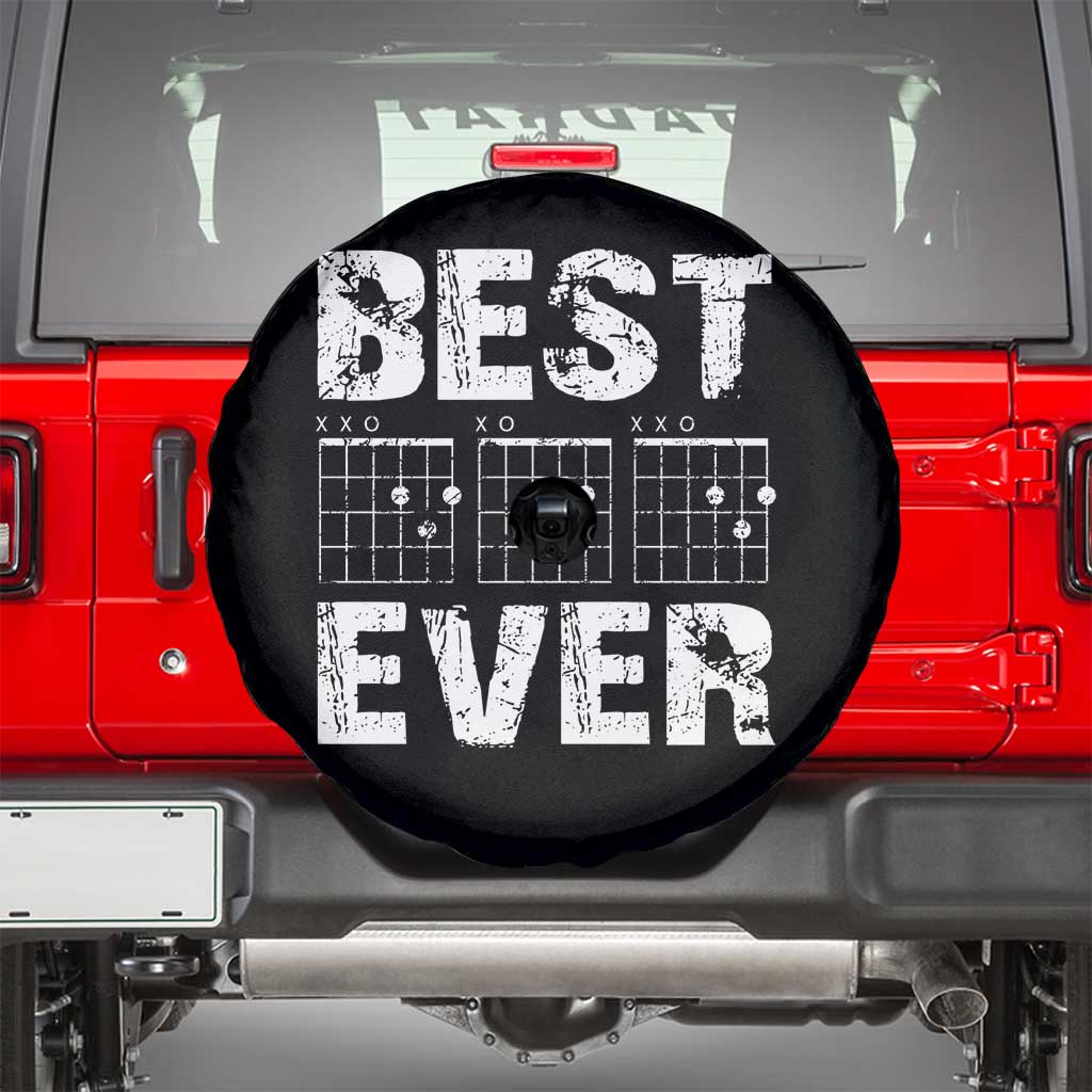 Guitar Father Spare Tire Cover Funny Best Dad Ever D A D Chord Gifts Guitarist Papa