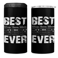 Guitar Father 4 in 1 Can Cooler Tumbler Funny Best Dad Ever D A D Chord Gifts Guitarist Papa