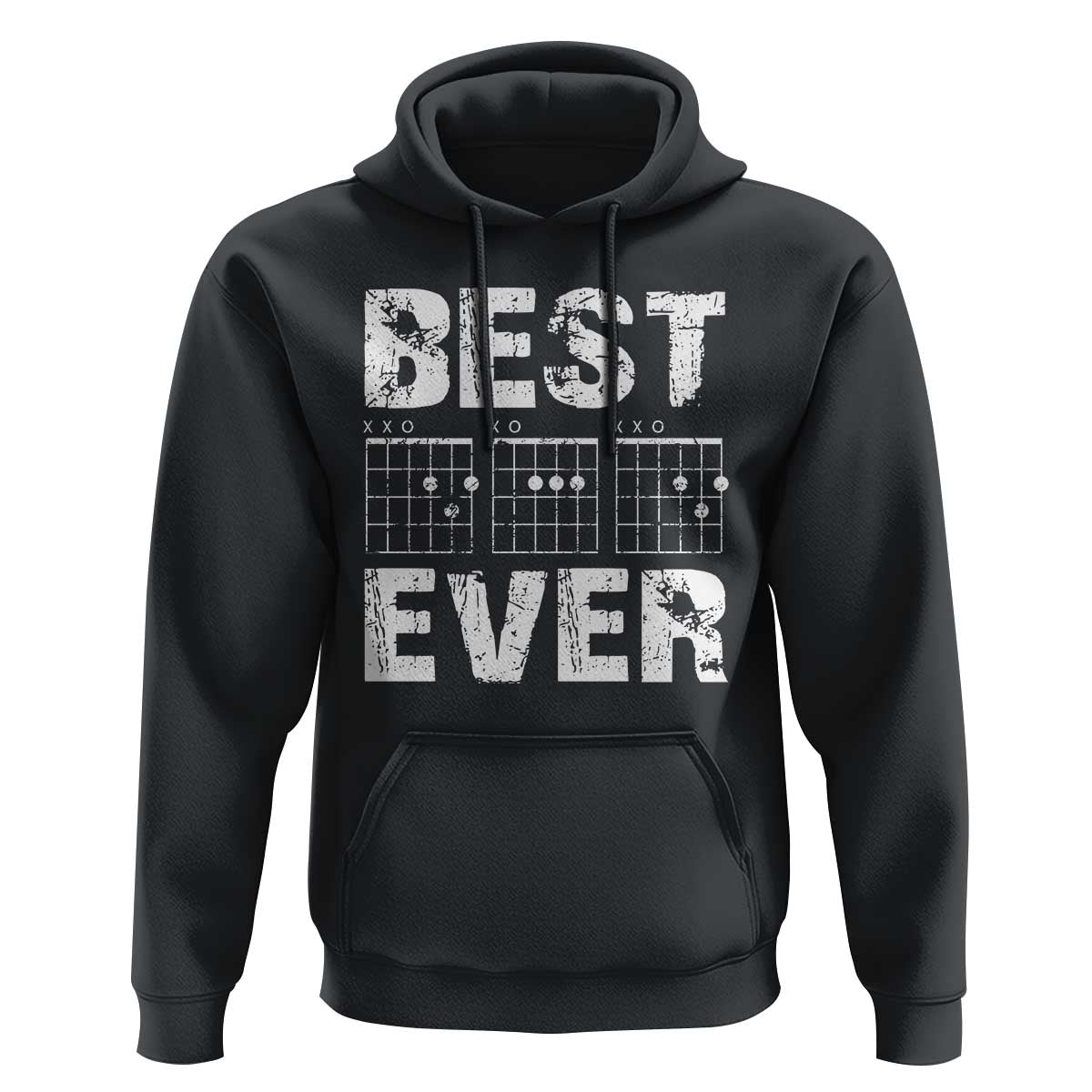 Guitar Father Hoodie Funny Best Dad Ever D A D Chord Gifts Guitarist Papa