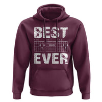 Guitar Father Hoodie Funny Best Dad Ever D A D Chord Gifts Guitarist Papa